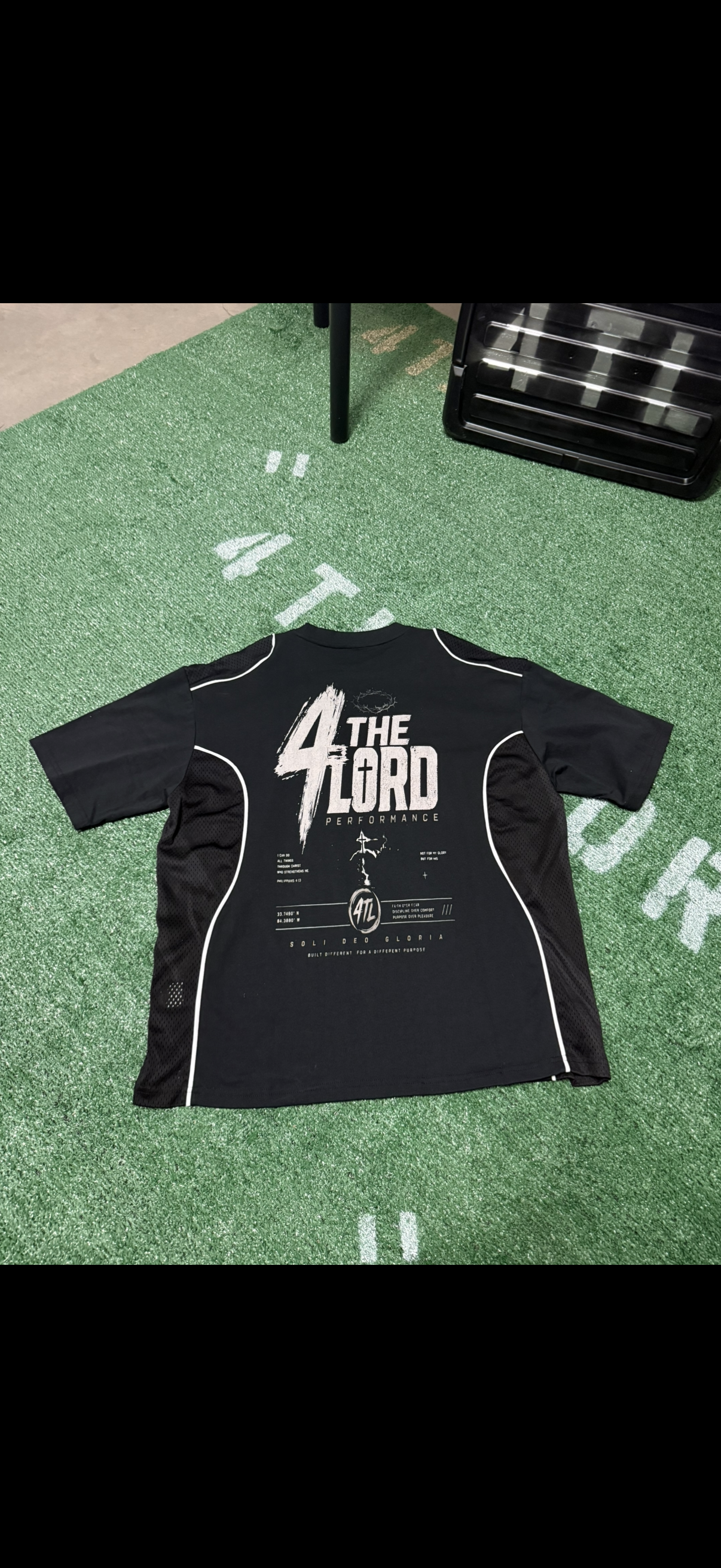 4TL "ALL WORK" Performance tee