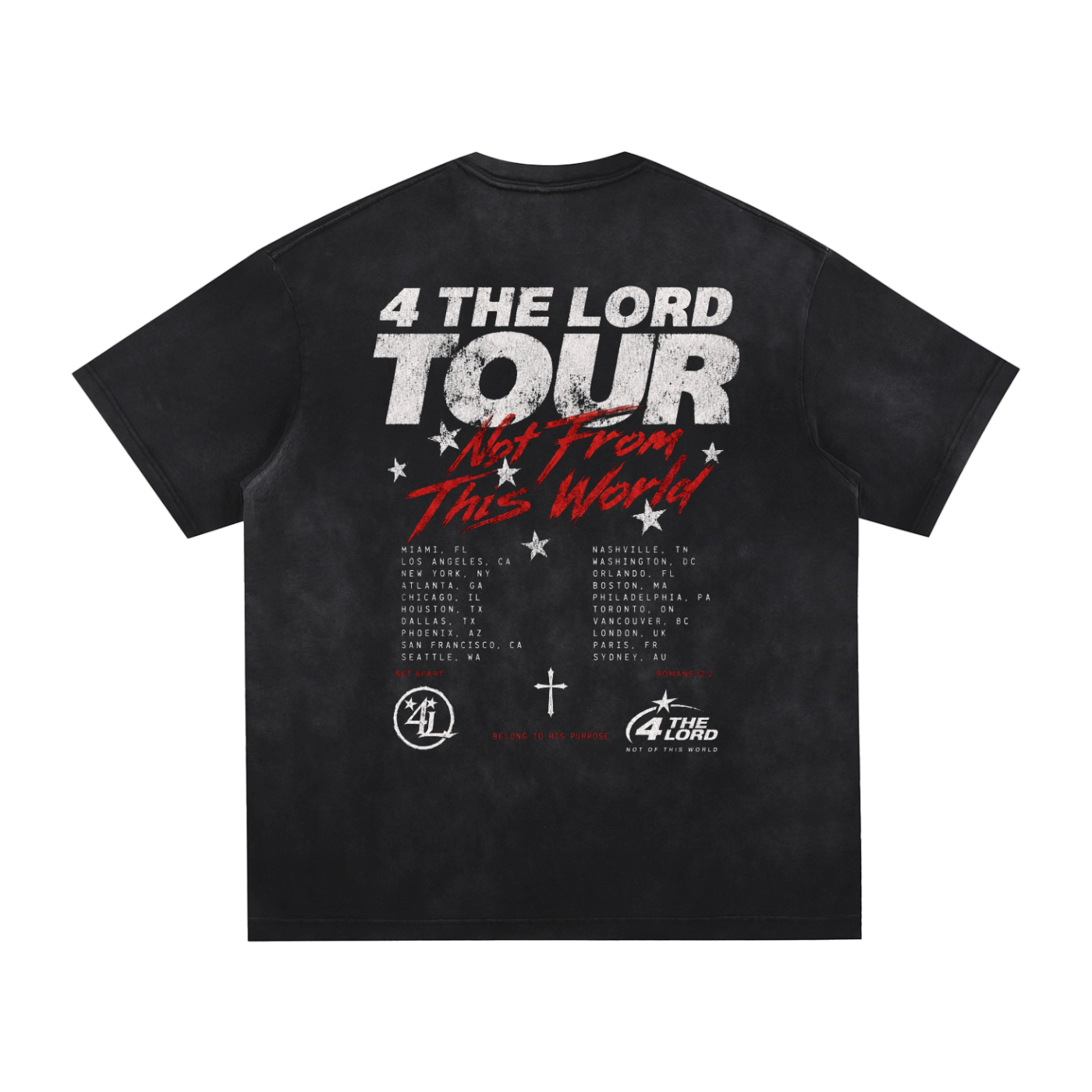 4TL "WORLD TOUR" Tee