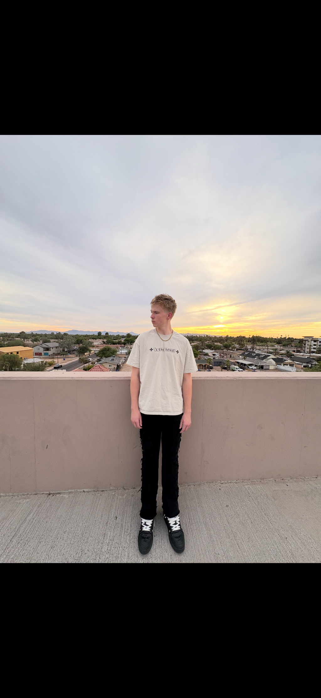 4TL Cream "COVENANT" Tee