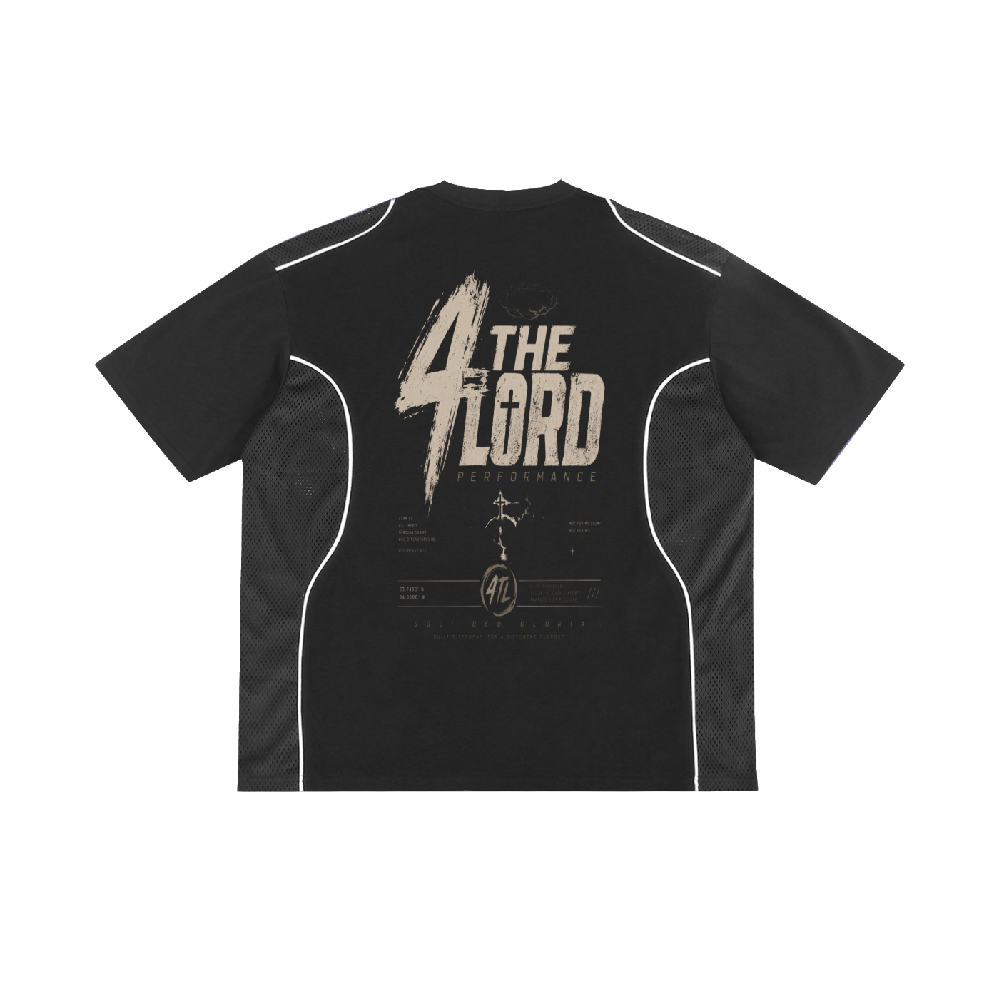 4TL "ALL WORK" Performance tee
