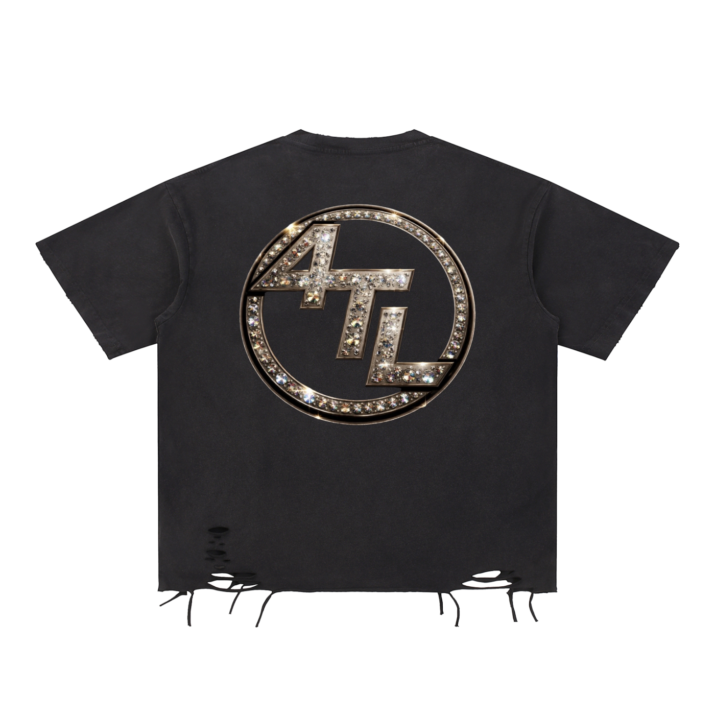 4 THE LORD rough pendant tee