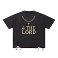 4 THE LORD rough pendant tee
