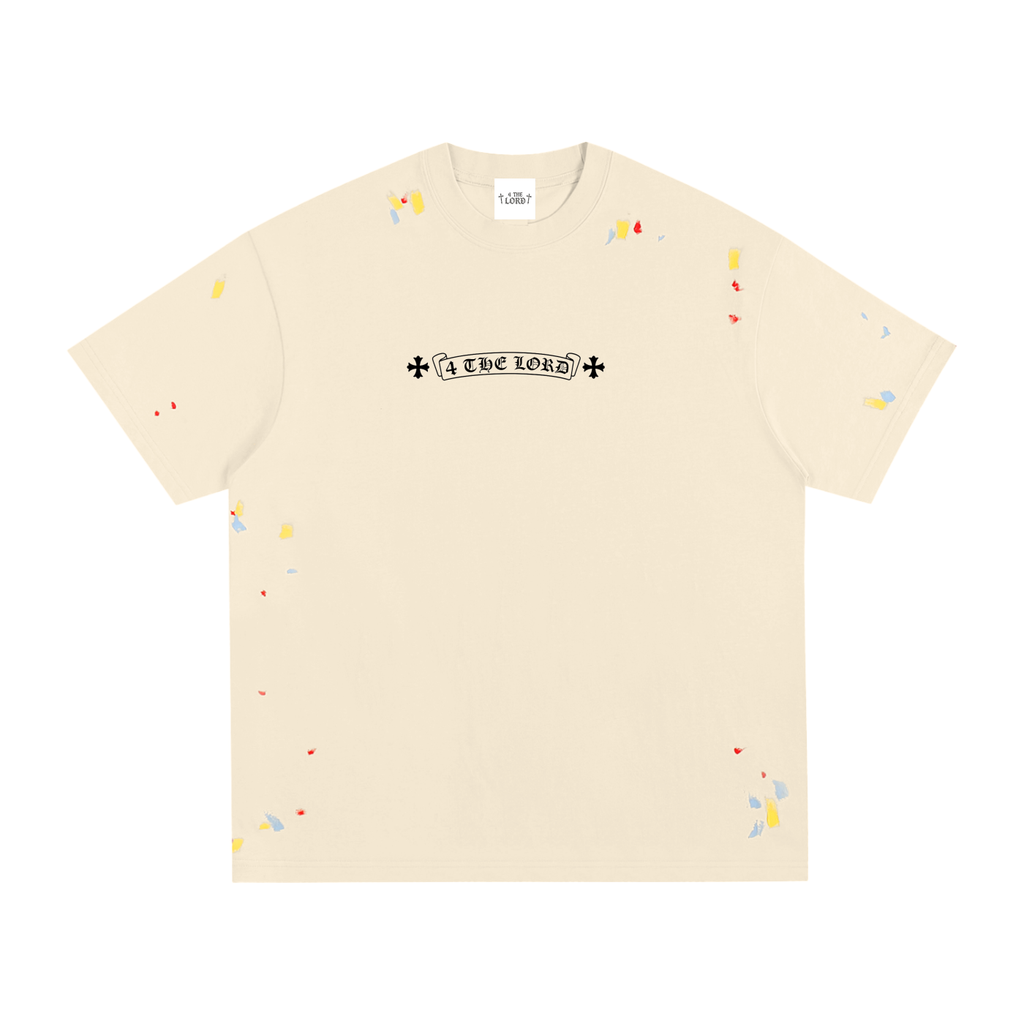 4TL "Covenant" Splatter tee